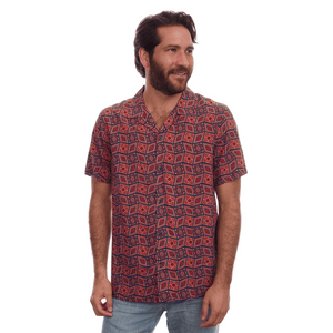 PX Clothing Short Sleeve Shirt, Shirt Zane Rayon Shirt