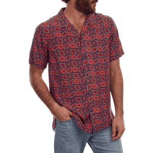 PX Clothing Short Sleeve Shirt, Shirt Zane Rayon Shirt