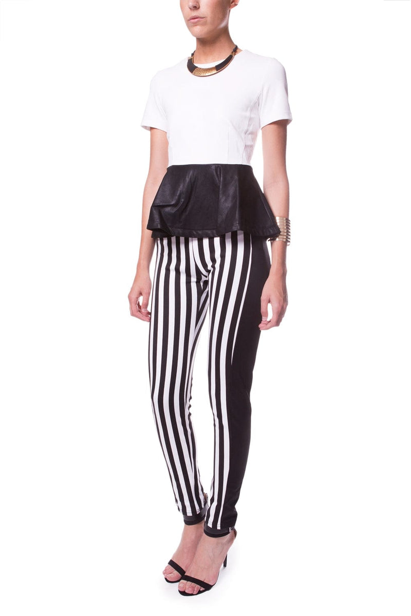 Q2 Pants Stripes leggings