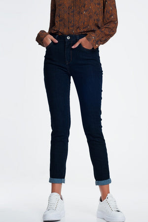 Q2 Women's Blouse Classic  Jean in Blue