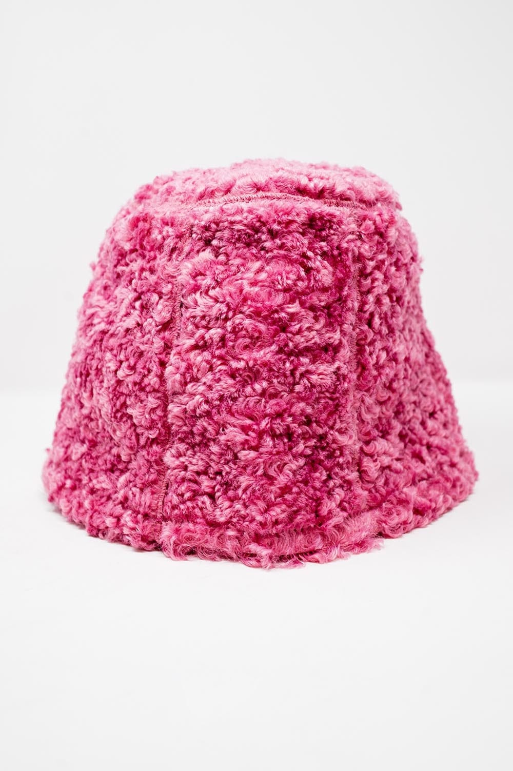 Q2 Women's Hat One Size / Pink / China Fuchsia Bucket Hat Borg