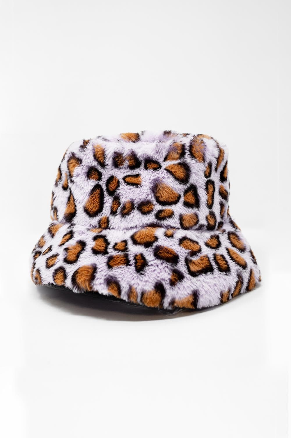 Q2 Women's Hat One Size / Purple / China Purple Bucket Hat in Animal Print