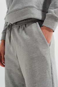 Q2 Women's Pants & Trousers Jogger in Light Gray Heather