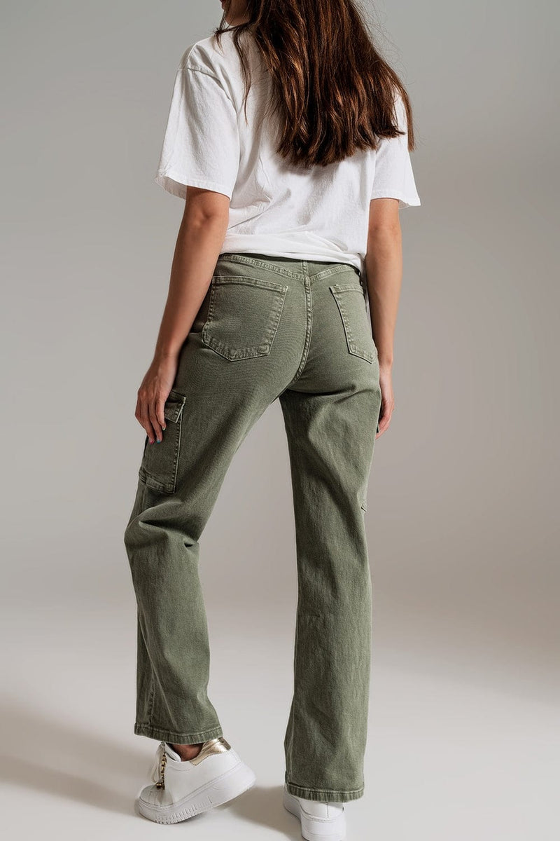 Buy Olive Green Trousers Womens Online in India – Marquee Industries  Private Limited