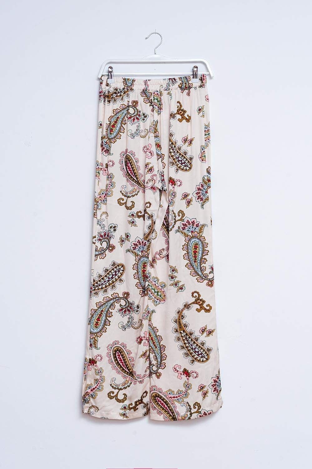 Q2 Women's Pants & Trousers Wide Leg Pants in Paisley Floral