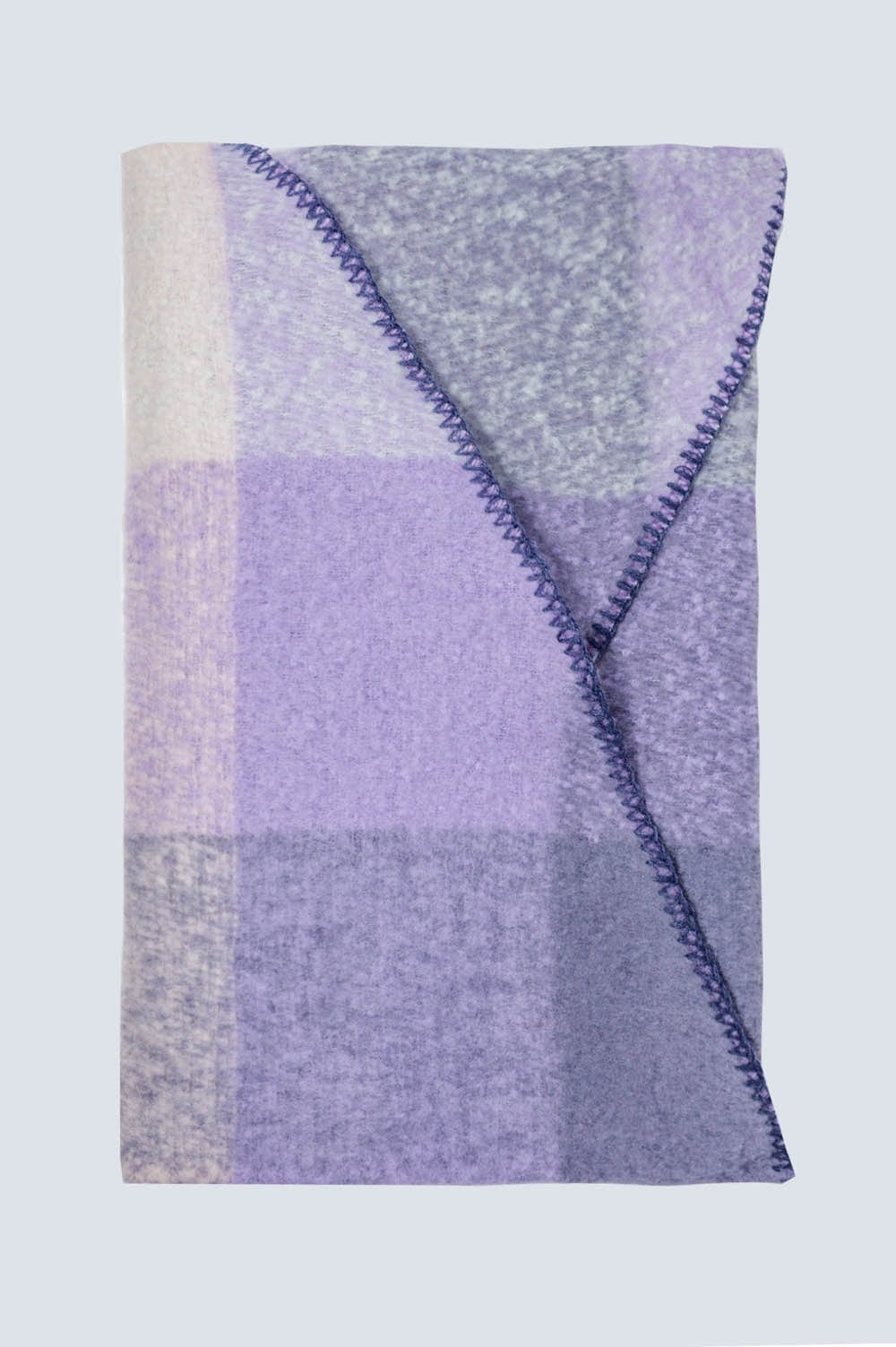 Q2 Women's Scarves, Wraps, & Gloves One Size / Purple / China Scarf in Beige and Purple