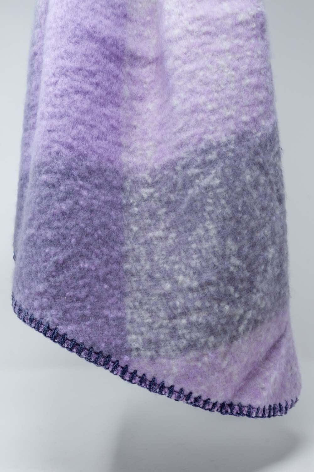Q2 Women's Scarves, Wraps, & Gloves One Size / Purple / China Scarf in Beige and Purple