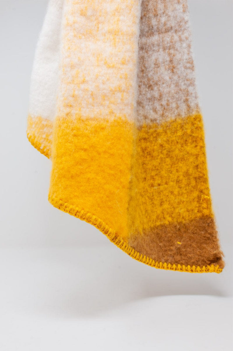 Q2 Women's Scarves, Wraps, & Gloves One Size / Yellow / China Scarf in Beige and Yellow