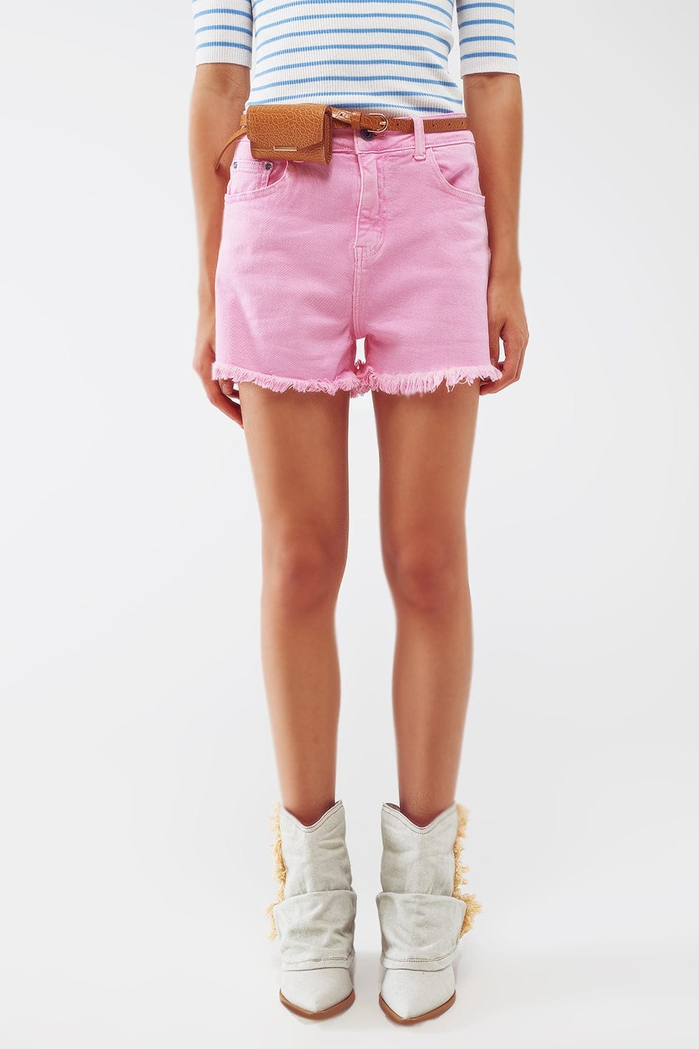 Q2 Women's Shorts Shorts In Pink