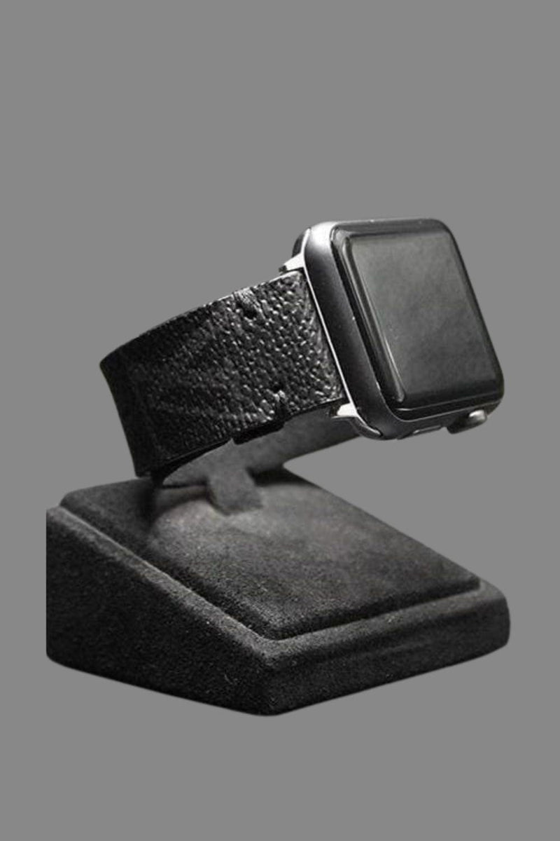 Repurposed Gifts Watch Band Apple Watch Band Repurposed Classic LV Monogram Eclipse Graphite