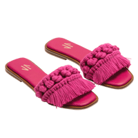 Silvia Cobos Flat Sandals 10 / Fuchsia Silvia Cobos Candy Flat Fuchsia