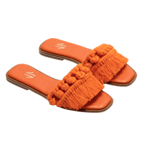 Silvia Cobos Flat Sandals 5 / Peach Silvia Cobos Candy Flat Peach