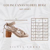 Silvia Cobos HEELS Silvia Cobos Louise Canasto Heel Begie