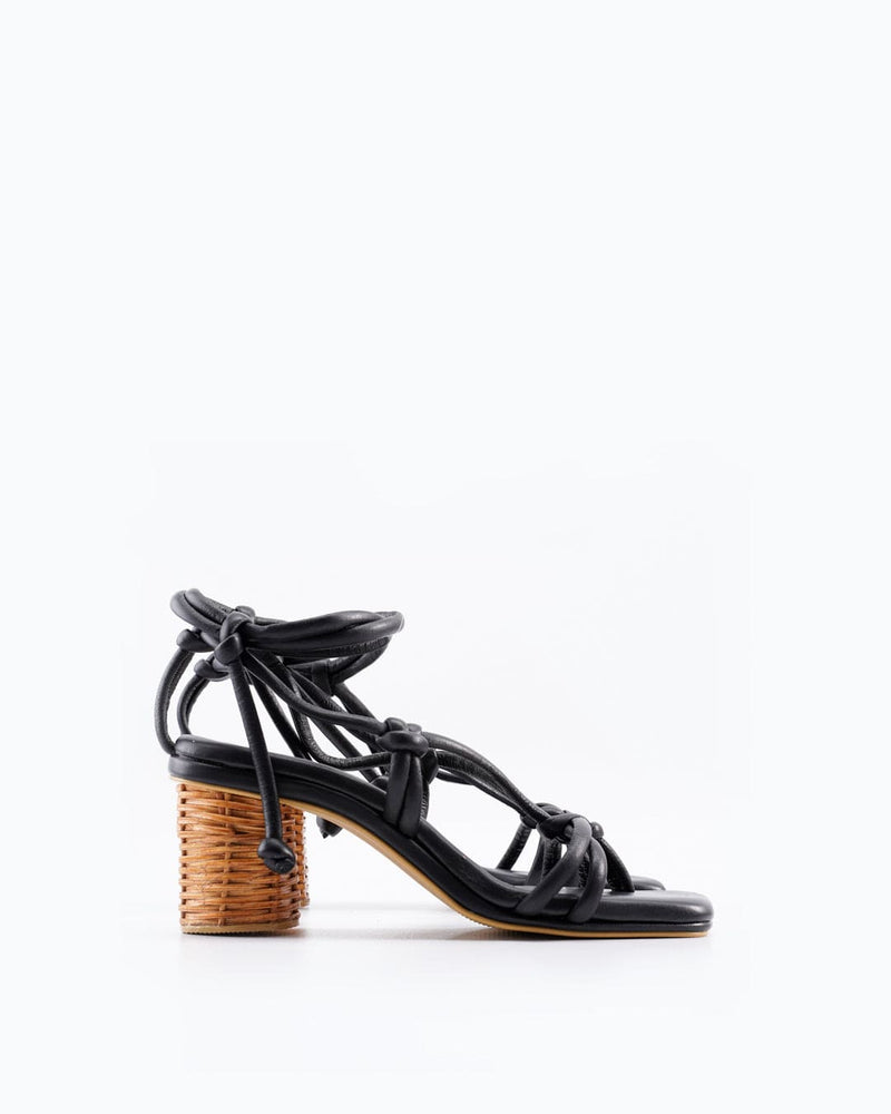 Silvia Cobos HEELS Silvia Cobos Louise Canasto Heel Black