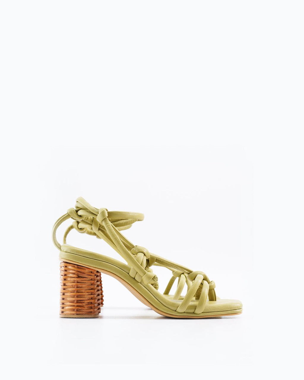 Silvia Cobos HEELS Silvia Cobos Louise Canasto Heel Green