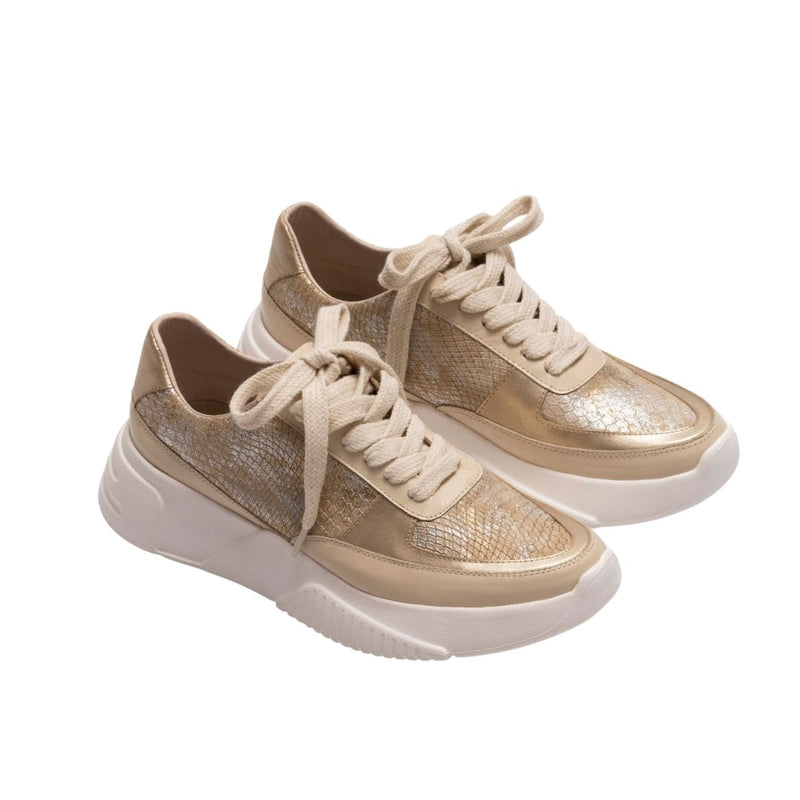 Silvia Cobos Shoes 5 / Gold Silvia Cobos Luna Sneakers Gold