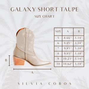 Silvia Cobos Women's Boots Silvia Cobos Galaxy Short Taupe