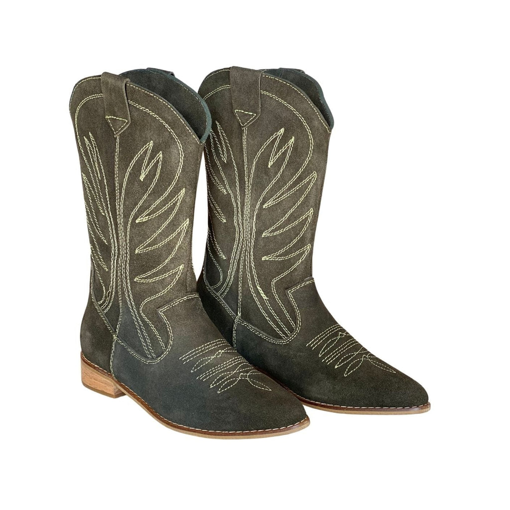 Silvia Cobos Women's Boots Silvia Cobos Rodeo Green Boots