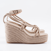 Silvia Cobos Women's Espadrille 5 / Beige Silvia Cobos Louise Wedges Beige