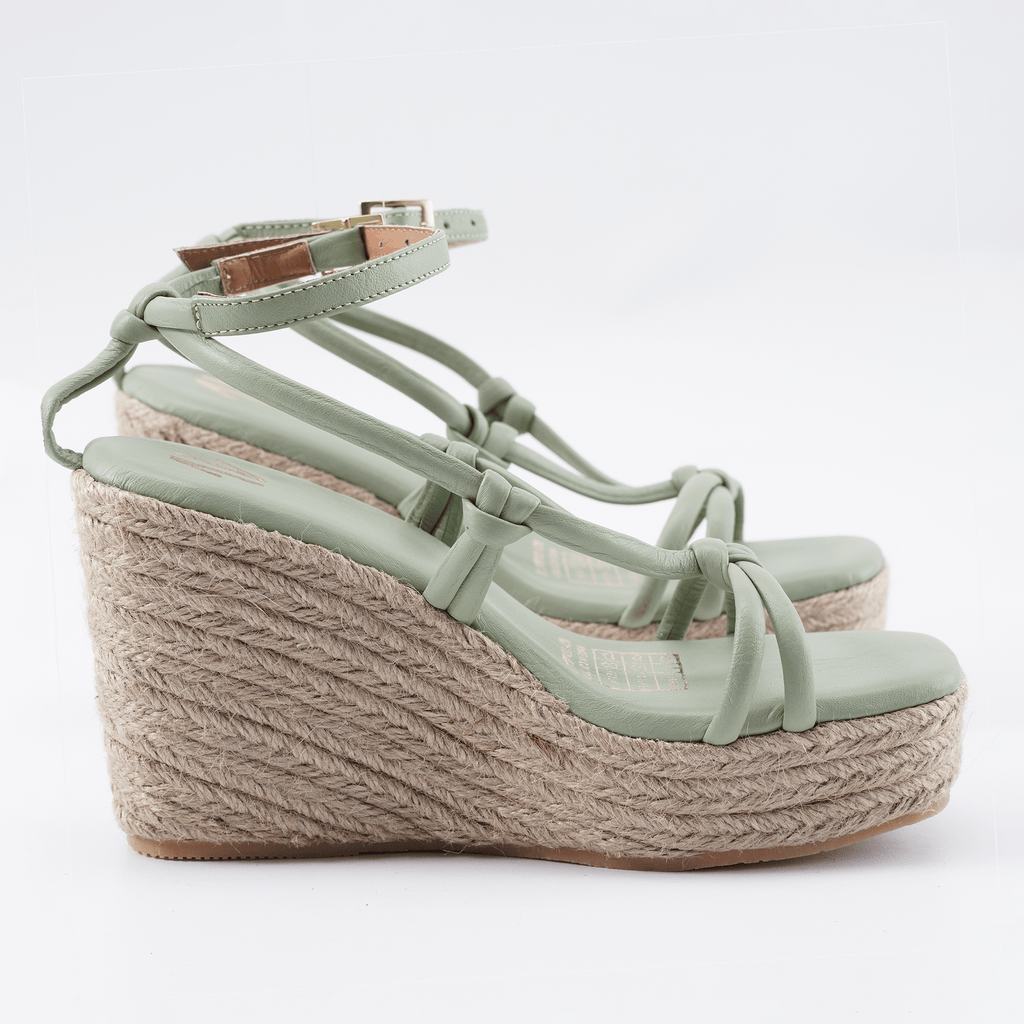 Silvia Cobos Women's Espadrille 5 / Green Silvia Cobos Louise Wedges Green