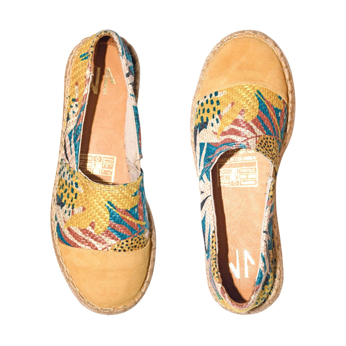 Silvia Cobos Women's Espadrille Moccasins Silvia Cobos Print