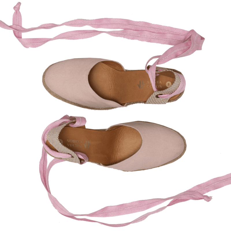 Silvia Cobos Women's Espadrille Silvia Cobos Flicker Wedge Espadrille Pink