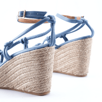 Silvia Cobos Women's Espadrille Silvia Cobos Louise Wedges Blue