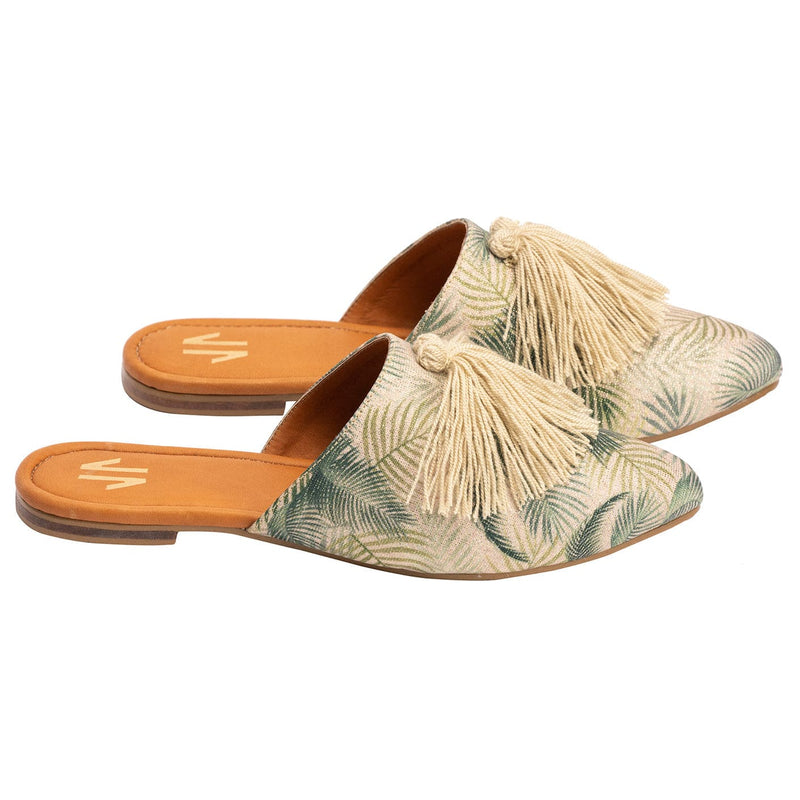 Silvia Cobos Women's Mules Mules Silvia Cobos Milonga Green