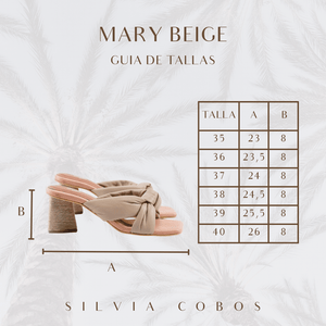 Silvia Cobos Women's Sandals Silvia Cobos Mary Beige