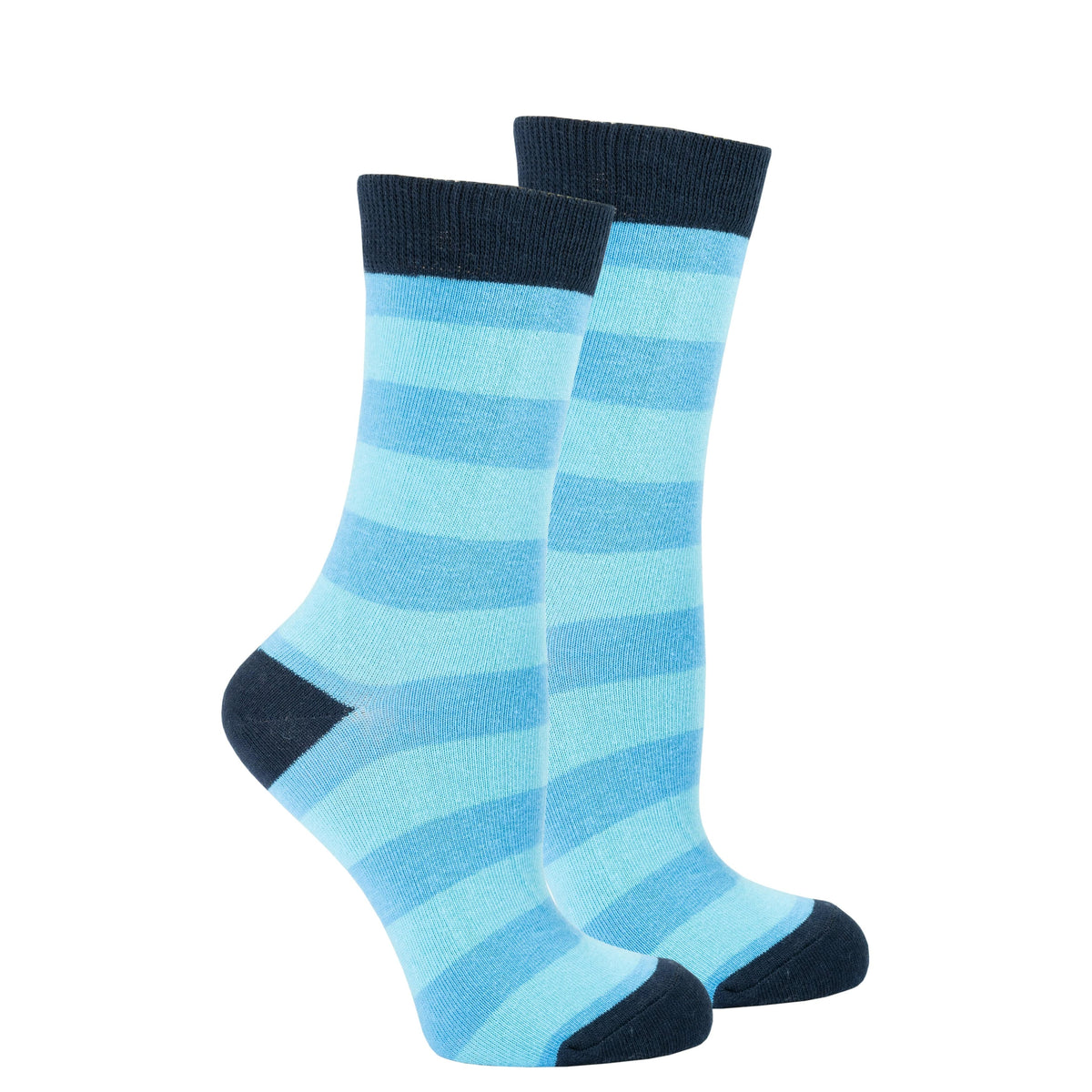 Socks n Socks Women's Fashion - Women's Intimates and Loungewear - Women's Socks & Hosiery - Socks One Color / One Size Women's Black Sky Stripe Socks