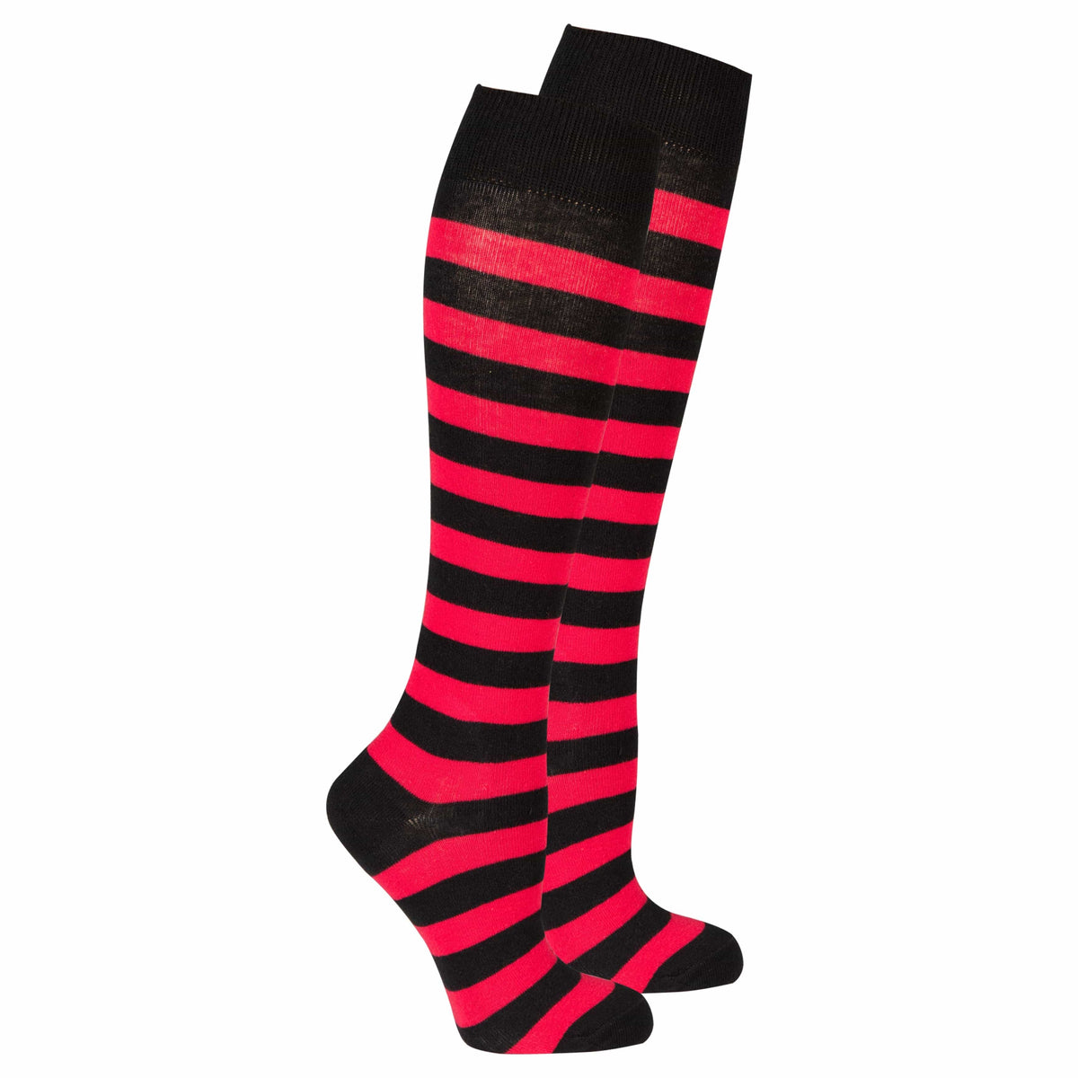 Socks n Socks Women's Fashion - Women's Intimates and Loungewear - Women's Socks & Hosiery - Socks One Color / One Size Women's Blaze Stripe Knee High Socks