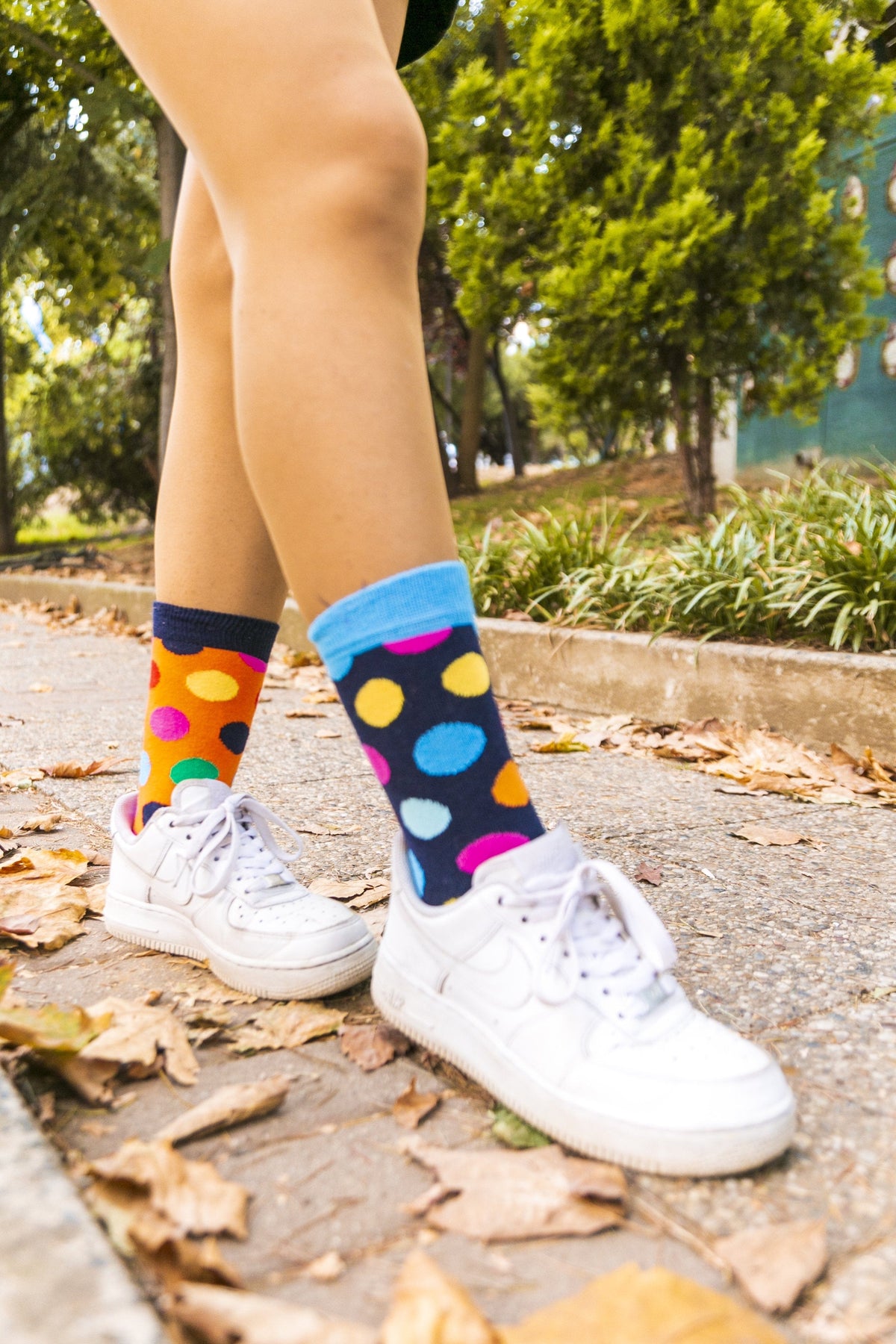 Socks n Socks Women's Fashion - Women's Intimates and Loungewear - Women's Socks & Hosiery - Socks One Color / One Size Women's Mandarin Dot Socks