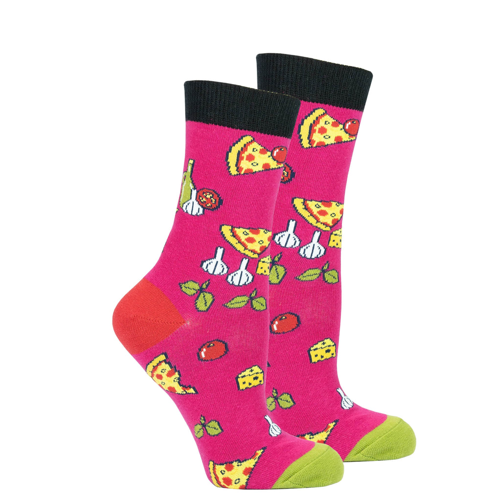 Socks n Socks Women's Fashion - Women's Intimates and Loungewear - Women's Socks & Hosiery - Socks One Color / One Size Women's Pizza Chef Socks