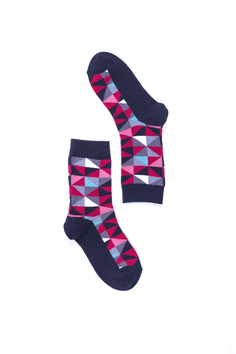 Socks n Socks Women's Fashion - Women's Intimates and Loungewear - Women's Socks & Hosiery - Socks One Color / One Size Women's Red Triangle Socks
