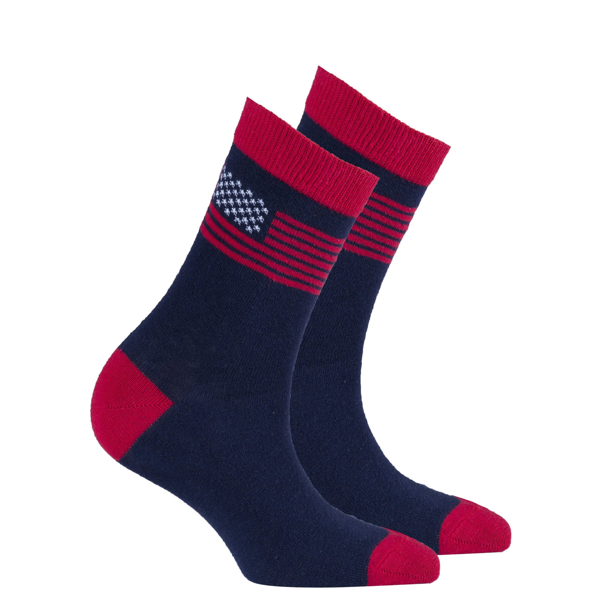 Socks n Socks Women's Fashion - Women's Intimates and Loungewear - Women's Socks & Hosiery - Socks One Color / One Size Women's Usa Flag Socks