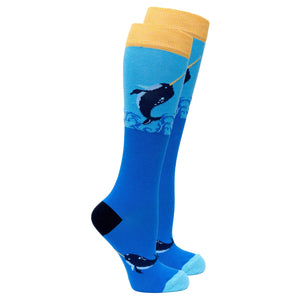 Socks n Socks Women's Fashion - Women's Intimates and Loungewear - Women's Socks & Hosiery - Socks Women's Animal Planet Knee High Socks Set