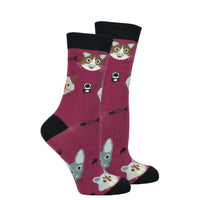 Socks n Socks Women's Fashion - Women's Intimates and Loungewear - Women's Socks & Hosiery - Socks Women's Cute Cats Socks Set