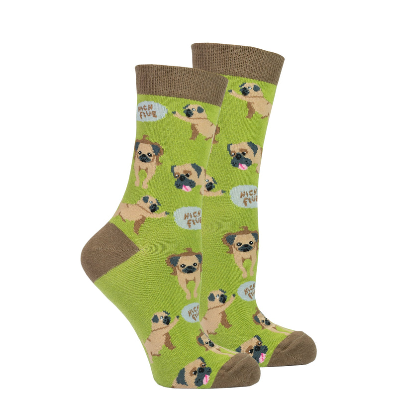 Socks n Socks Women's Fashion - Women's Intimates and Loungewear - Women's Socks & Hosiery - Socks Women's Cute Dogs Socks Set