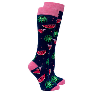 Socks n Socks Women's Fashion - Women's Intimates and Loungewear - Women's Socks & Hosiery - Socks Women's Delightful Fruits Knee High Socks Set