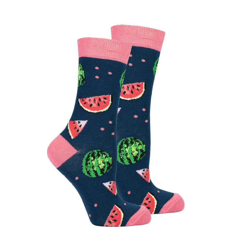 Socks n Socks Women's Fashion - Women's Intimates and Loungewear - Women's Socks & Hosiery - Socks Women's Delightful Fruits Socks Set