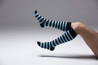 Socks n Socks Women's Fashion - Women's Intimates and Loungewear - Women's Socks & Hosiery - Socks Women's Exclusive Stripe Knee High Socks Set