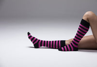 Socks n Socks Women's Fashion - Women's Intimates and Loungewear - Women's Socks & Hosiery - Socks Women's Exclusive Stripe Knee High Socks Set
