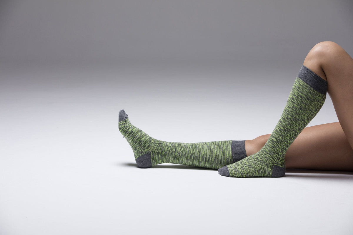 Socks n Socks Women's Fashion - Women's Intimates and Loungewear - Women's Socks & Hosiery - Socks Women's Grizzled Knee High Socks Set