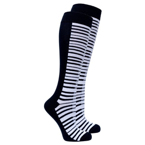Socks n Socks Women's Fashion - Women's Intimates and Loungewear - Women's Socks & Hosiery - Socks Women's Music Knee High Socks Set