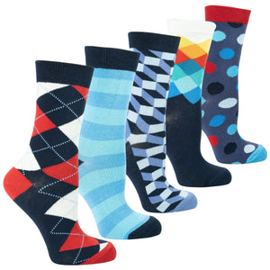 Socks n Socks Women's Fashion - Women's Intimates and Loungewear - Women's Socks & Hosiery - Socks Women's Natural Mix Set Socks Set