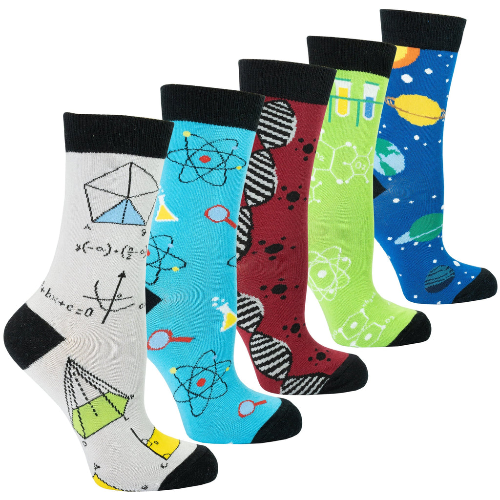 Socks n Socks Women's Fashion - Women's Intimates and Loungewear - Women's Socks & Hosiery - Socks Women's Nerd Socks Set