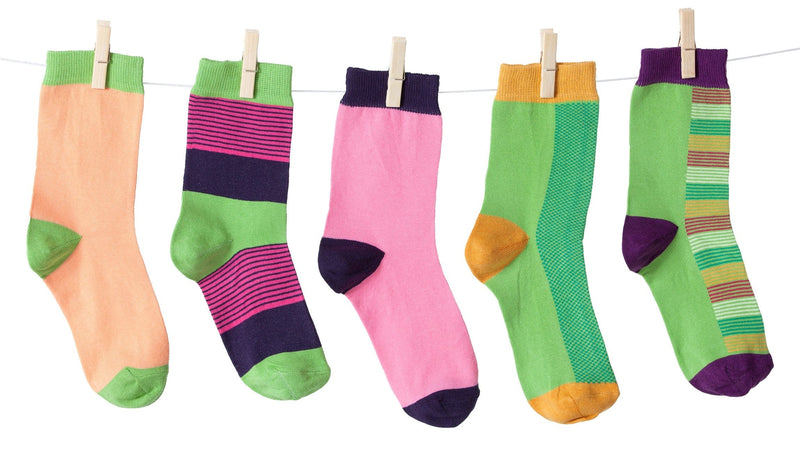 Socks n Socks Women's Fashion - Women's Intimates and Loungewear - Women's Socks & Hosiery - Socks Women's Solid Mix Set Socks Set