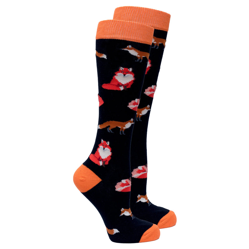 Socks n Socks Women's Fashion - Women's Intimates and Loungewear - Women's Socks & Hosiery - Socks Women's Wild Animals Knee High Socks Set