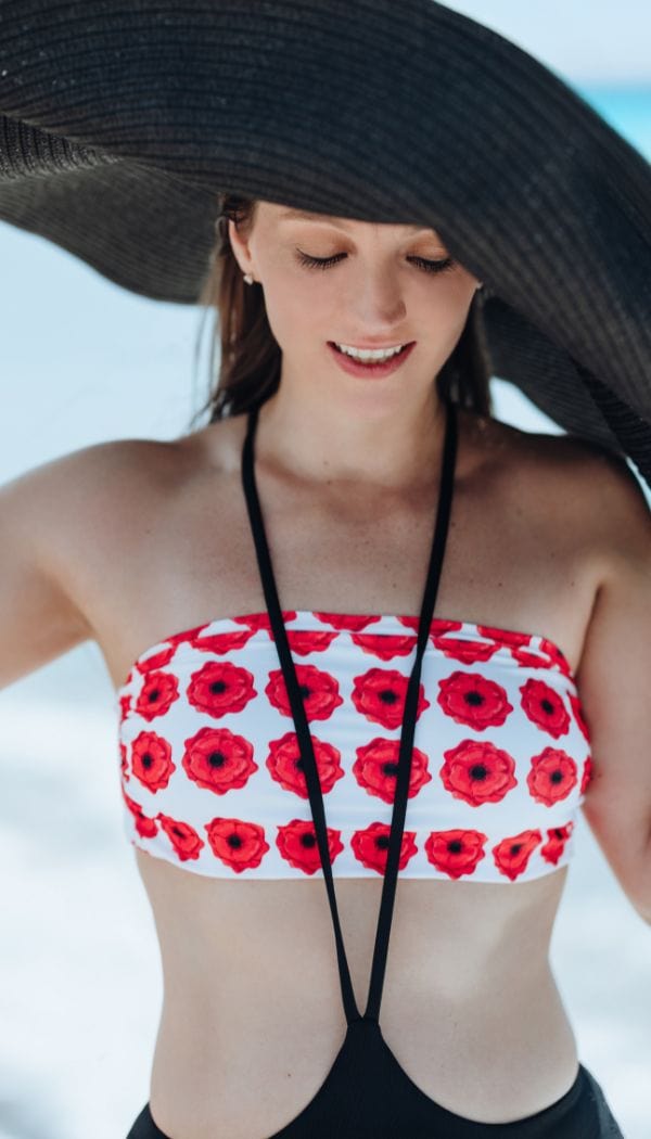 Voglia Swimwear Women's Swimwear Margaret Bandeau Top