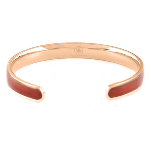 Woodstone Bracelet Diana Rosewood - Rosegold Bangle